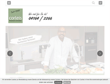 Tablet Screenshot of moebel-corleis.de